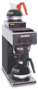 BUNN VP17-2 BLK Pourover with 2 Warmers